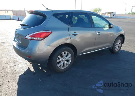 2012 Nissan Murano S z USA, uszkodzony, nr VIN JN8AZ1MU2CW119235